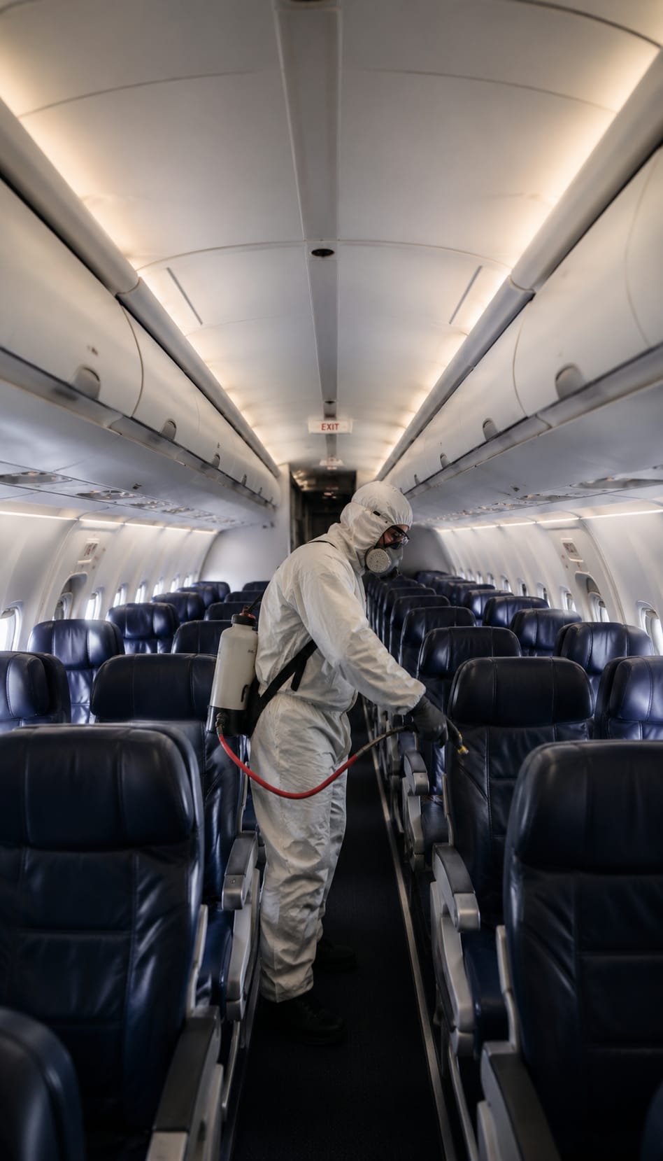 New Aircraft Disinfection
