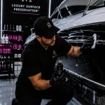 New boat ceramic coating
